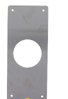 Carbine Australia Carbine Trim Plate, Suits Lockset 203mm x 85mm x 1.4mm Stainless Steel