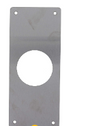 Carbine Australia Carbine Trim Plate, Suits Lockset 203mm x 85mm x 1.4mm Stainless Steel