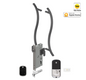YALE ASSURE SL(KEYLEASS) SMART-READY LOCK WITH APEX 147X450 ENTRANCE SET MATT BLACK & SATIN NICKEL