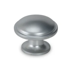 ELITE ENZO KNOB 35MM HEIGHT : 28mm x WIDTH : 35mm - BRUSHED NICKEL