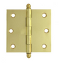 Lohala Hinge Brass 75mm x 75mm x 2.5mm Loose Pin Available in 4 Colours : Brushed Nickel ,Bronze ,Polished Brass & Satin Chrome