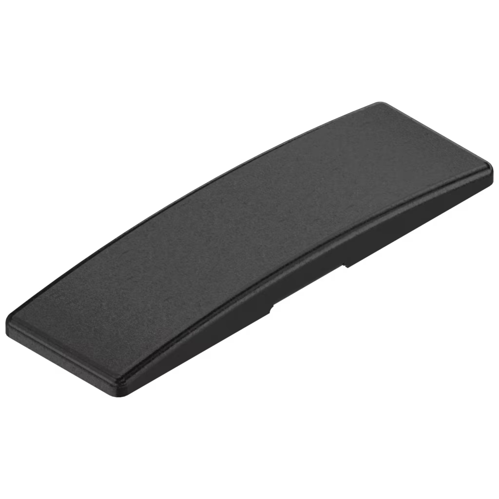 BLUM CLIP TOP HINGE Cover Cap 110°,Blind Corner, (155" thin door)  Profile  (plain) onyx black
