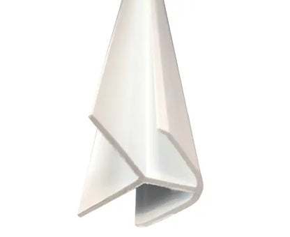 SOUDAL SLIMLINE EXTERNAL CORNER MULTIPLE SIZES AVAILABLE IN GLOSS WHITE AND MATT WHITE - PRICED PER UNIT - MINIMUM ORDER QUAINTY 10 UNITS
