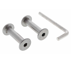 Carbine Australia Sleeve Bolt Set Stainless Steel