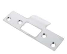 Carbine Australia Extended Strike Plate for 115mm Commercial Lock Sets Stainless Steel