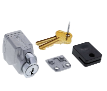 Carbine Australia Sliding Window Vent Lock With C4 Cylinders - Easy Fit White ,Silver & Black