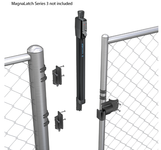 D&D Technologies DD TECH MAGNALATCH S3 RND POST ADAPTOR KIT