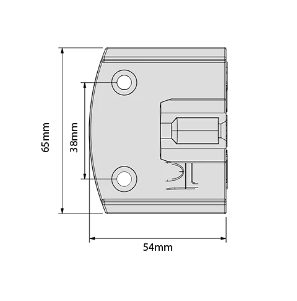 D&D Technologies DD TECH MAGNALATCH S3 RND POST ADAPTOR KIT