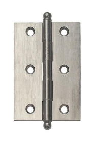 Lohala Hinge Brass 89mm x 60mm x 2.5mm Loose Pin Available in 4 Colours : Brushed Nickel ,Bronze ,Polished Brass & Satin Chrome