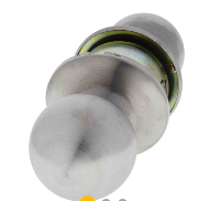 Carbine Australia Aintree Entrance set - key Outside, Button in Locks Outside 60/70mm Backset Stainless Steel Available in Entrance ,Passage & Entrance Keyed Alike