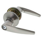 Carbine Australia Kingston Entrance Set - Key Outside Button in Locks Outside 60/70mm Backset Satin Nickel Available in Entrance ,Passage & Privacy