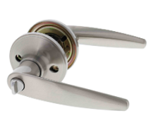 Carbine Australia Kingston Entrance Set - Key Outside Button in Locks Outside 60/70mm Backset Satin Nickel Available in Entrance ,Passage & Privacy