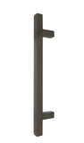 Windsor Premium NZ Entrance Brass Pull Handle Square 300mm Overall Price Per Pair Available in 10 Colours