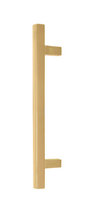 Windsor Premium NZ Entrance Brass Pull Handle Square 300mm Overall Price Per Pair Available in 10 Colours