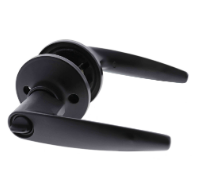 Carbine Australia Kingston Entrance Set - Key Outside Button in Locks Outside 60/70mm Backset Matte Black Available in Entrance & Privacy