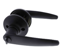 Carbine Australia Kingston Entrance Set - Key Outside Button in Locks Outside 60/70mm Backset Matte Black Available in Entrance & Privacy