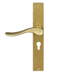 Windsor Premium NZ Haven Square Longplate E48 Keyhole Price Per Pair - Available in 13 Colours
