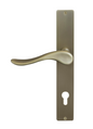 Windsor Premium NZ Haven Square Longplate E85 Keyhole Price Per Pair - Available in 13 Colours