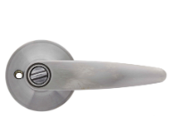 Carbine Australia Kingston Passage Set - Key Outside Button in Locks Outside 60/70mm Backset Stainless Steel Available in Entrance ,Passage & Privacy