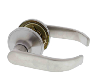 Carbine Australia Kingston Passage Set - Key Outside Button in Locks Outside 60/70mm Backset Stainless Steel Available in Entrance ,Passage & Privacy