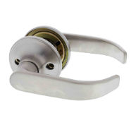 Carbine Australia Kingston Passage Set - Key Outside Button in Locks Outside 60/70mm Backset Stainless Steel Available in Entrance ,Passage & Privacy