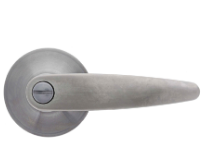 Carbine Australia Kingston Passage Set - Key Outside Button in Locks Outside 60/70mm Backset Stainless Steel Available in Entrance ,Passage & Privacy