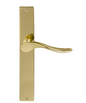 Windsor Premium NZ Haven Longplate Square Dummy Lever - Left Hand Available in 13 Colours
