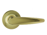 Carbine Australia Kingston Privacy Set - Key Outside Button in Locks Outside 60/70mm Backset Polished Brass Available in Entrance ,Passage & Privacy