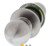 Carbine Australia Epsom Entrance Set - Key Outside Button in Locks Outside 60/70mm Backset Stainless Steel Available in Entrance & Passage
