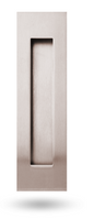ASSA ABLOY LOCKWOOD FLUSH PULL SQUARE 150MM X 50MM SATIN CHROME PEARL,STAINLESS STEEL & MATT BLACK