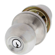Carbine Australia Aintree Entrance Set - Key Outside Button in Locks Outside 60/70mm Backset Stainless Steel Available in Entrance & Privacy