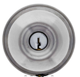 Carbine Australia Aintree Entrance Set - Key Outside Button in Locks Outside 60/70mm Backset Stainless Steel Available in Entrance & Privacy