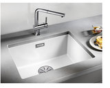 Blanco Germany Subline 500-U Sink, Blanco Silgranit Range - Black ,Rock Grey , Soft White ,Tartufo & White