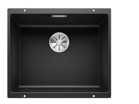 Blanco Germany Subline 500-U Sink, Blanco Silgranit Range - Black ,Rock Grey , Soft White ,Tartufo & White