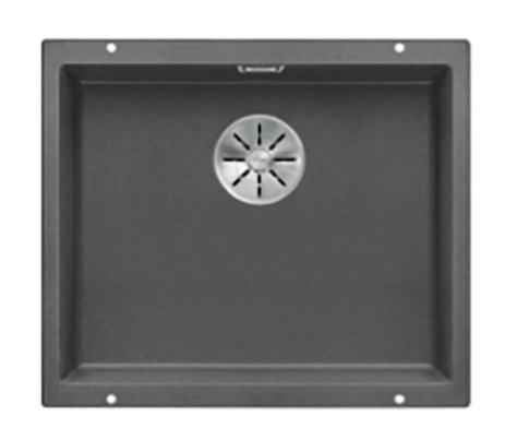 Blanco Germany Subline 500-U Sink, Blanco Silgranit Range - Black ,Rock Grey , Soft White ,Tartufo & White