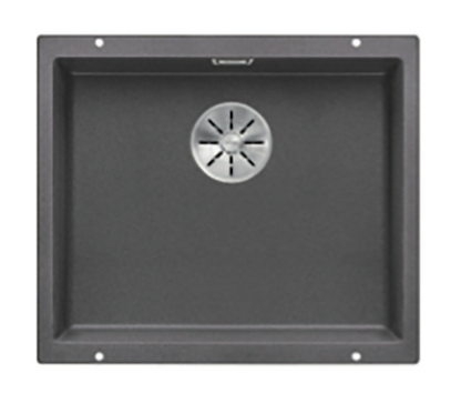 Blanco Germany Subline 500-U Sink, Blanco Silgranit Range - Black ,Rock Grey , Soft White ,Tartufo & White