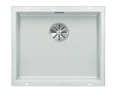 Blanco Germany Subline 500-U Sink, Blanco Silgranit Range - Black ,Rock Grey , Soft White ,Tartufo & White