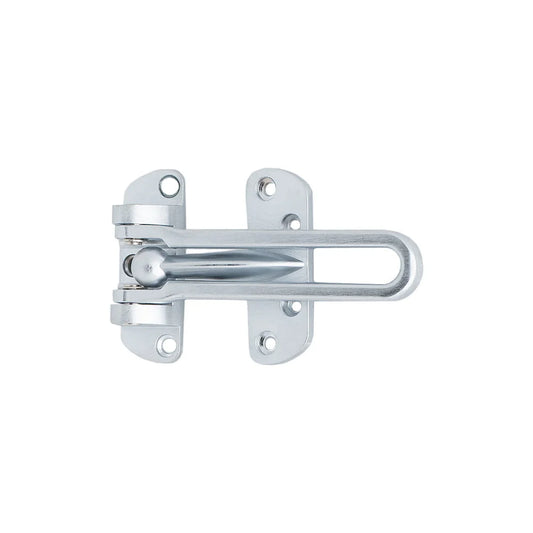 MILES NELSON ENTRANCE DOOR DOOR GUARD BRASS  FINISH AND SATIN CHROME FINISH PRICED PER EACH