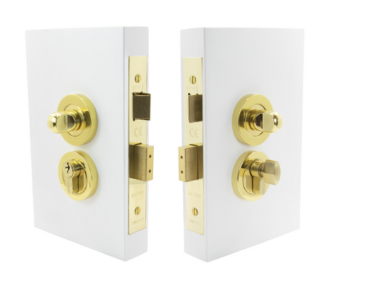 Windsor Premium NZ Pull Handle Double Turn Lock Round 57mm Available in 11 Colours