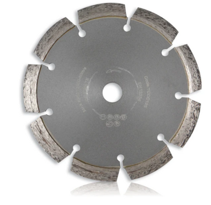 Tusk Heavy Duty Concrete Crack Chaser Blade 125mm x 4/3.2 x 10 x 22.23 ,125mm x 5/3.5 x 8 x M14 ,125mm x 6.5/3.5 x 10 x M14 ,125mm x 10/6 x 10 x 22.23 & 180mm x 10/6 x 10 x 22.23