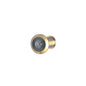 MILES NELSON ENTRANCE DOOR DOOR VIEWER POLISHED BRASS AND SATIN CHROME