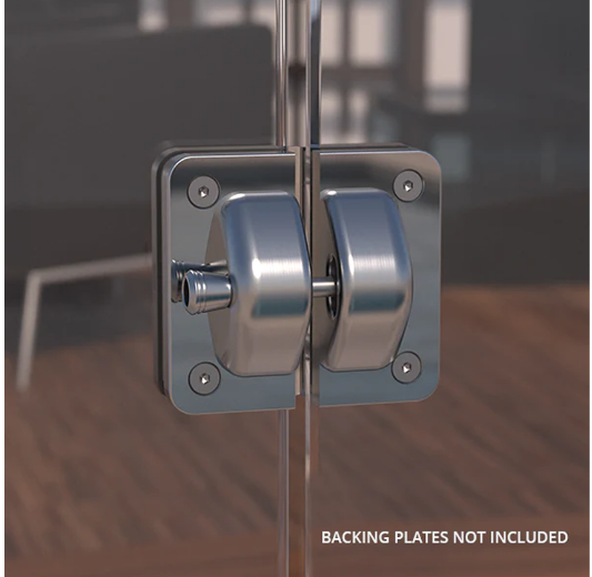 D&D Technologies DD TECH MAGNALATCH SIDE PULL SERIES 2 VISAGE BRUSHED STAINLESS STEEL & POLISHED STAINLESS STEEL