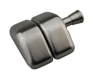 D&D Technologies DD TECH MAGNALATCH SIDE PULL SERIES 2 VISAGE BRUSHED STAINLESS STEEL & POLISHED STAINLESS STEEL