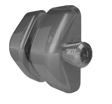 D&D Technologies DD TECH MAGNALATCH SIDE PULL SERIES 2 VISAGE BRUSHED STAINLESS STEEL & POLISHED STAINLESS STEEL