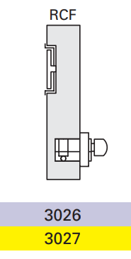 Cavity Slider For Doors Cavilock CL100  Flushturn One Side & Turn One Side Reversible Cylinder and Furniture -Satin Chrome & Polished Brass
