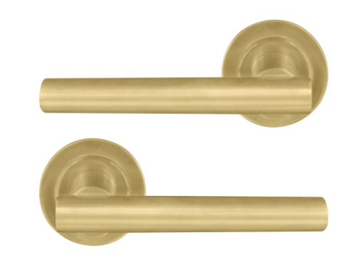Windsor Premium NZ Charleston 52mm Round Rose Lever Set Price Per Pair Available in 13 Colours
