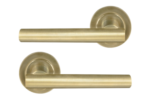Windsor Premium NZ Charleston 52mm Round Rose Lever Set Price Per Pair Available in 13 Colours