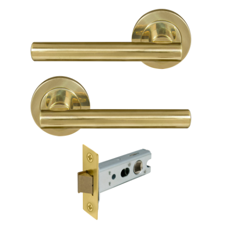 Windsor Premium NZ Charleston Round Rose Passage Set  Priced Per Set  Available in 13 Colours