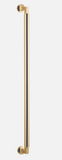 Iver Berlin Pull Handle 0480 Centre to Centre 600mm Polished Brass - Pull Handle Single ,Entrance Kit Thumb 5 Pin and Entrance Dual Function 5 Pin