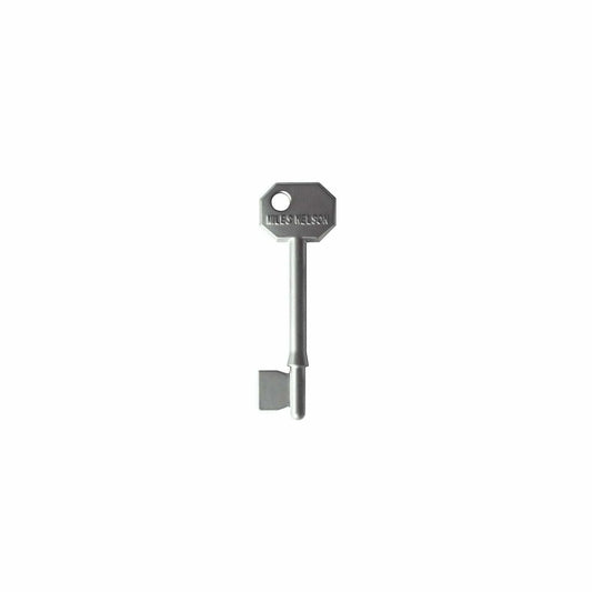 MILES NELSON ENTRANCE DOOR MORTISE LOCK 5 LEVER BLANK KEY PRICED PER EACH